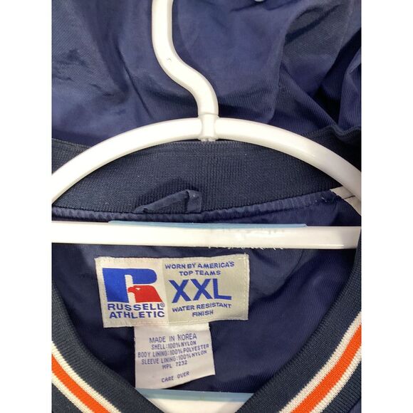 Russell Athletic Auburn Water Resistant Pullover Windbreaker Size XXL - Picture 3 of 7
